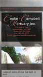 Mobile Screenshot of cooke-campbellmortuary.com